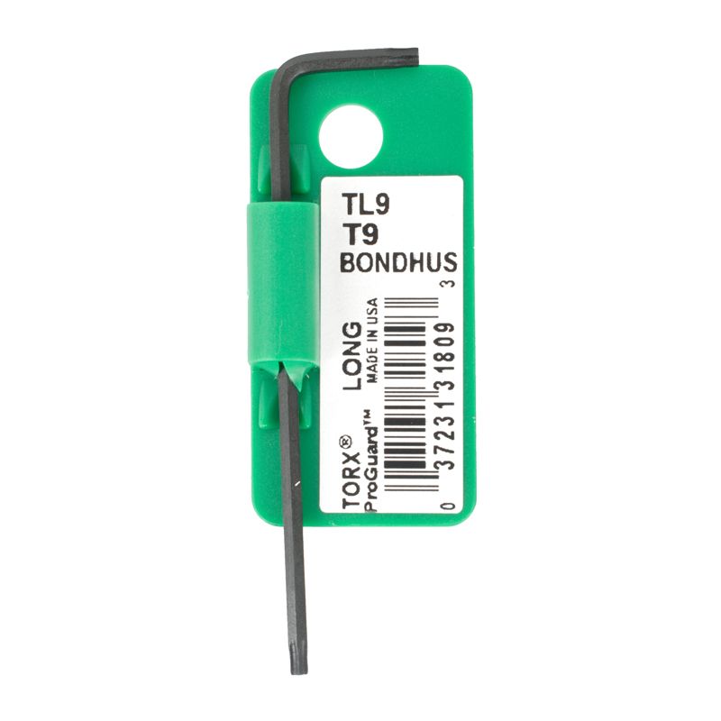 thumbnail image 2 of Bondhus T10 Torx L-Wrench - 3.2 Inch ProGuard Hex Key With Barcode 2 of 9