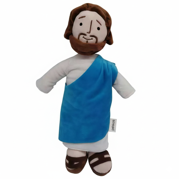 PEISKOS Religious Plush Doll Jesus, Virgin Mary,Bible,Faith Gift for Kids