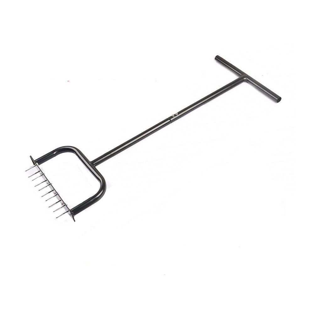 Lawn Spike Aerator Manual Grass Dethatching Turf Plug Lawn Coring