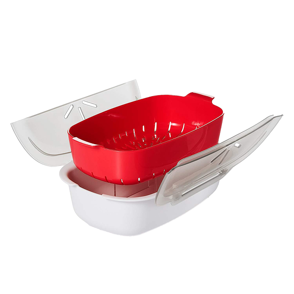 Versatile Microwave Steamer For Vegetables Easy-To-Use Kitchen Gadget
