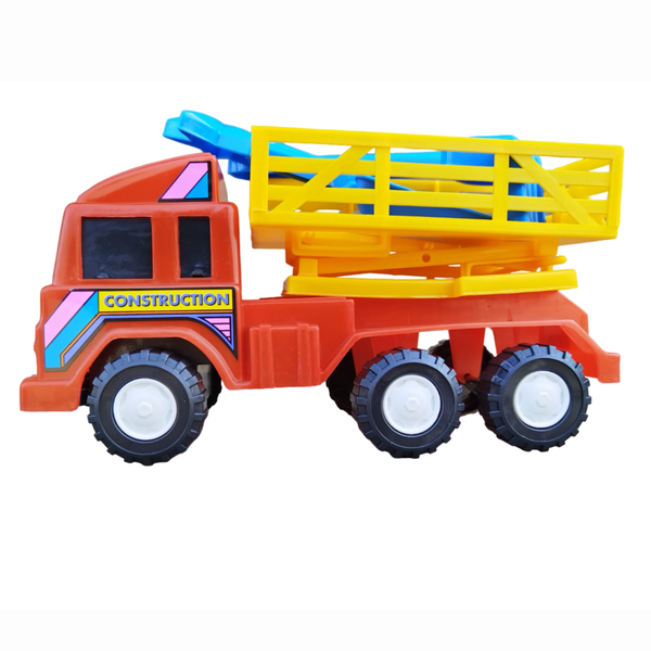 Construction Truck with Shovel and Rake