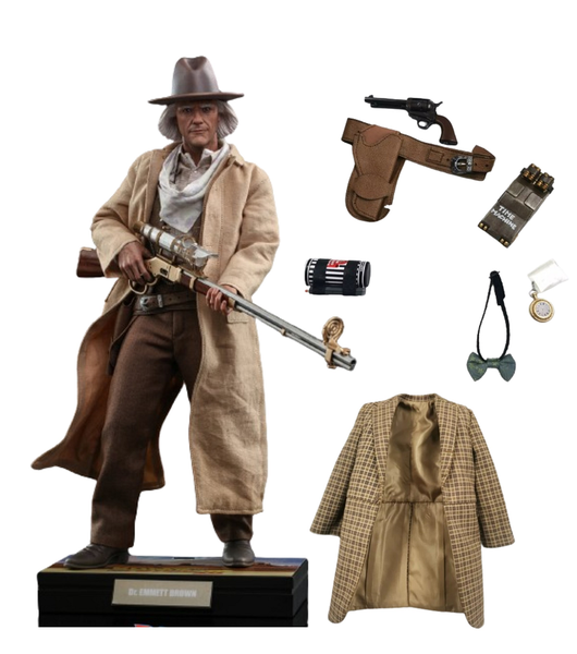 Back to the Future Part III - 1/6th scale Doc Brown Collectible Figure