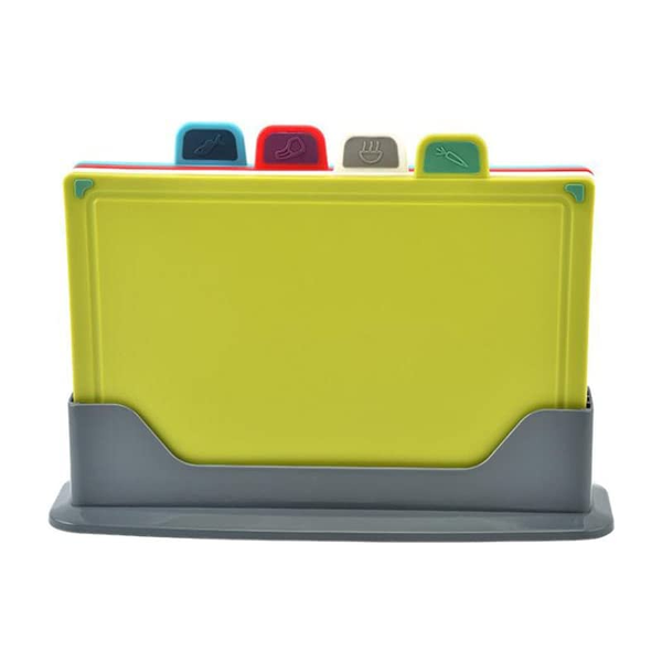 4-Piece 20cm Cutting Board Index Set with Storage Case - IB-256