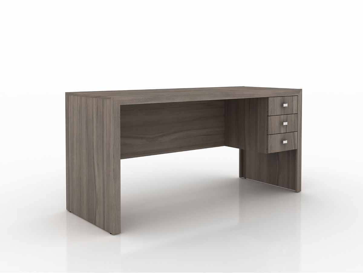 Linx Reversible 3 Drawer Oak Office Desk | Shop Today. Get it Tomorrow ...