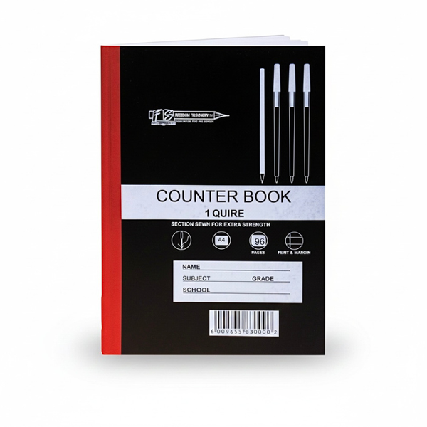 Book Hard Cover A4 96-Page - Pack of 4