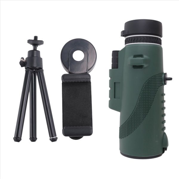 80X100 Telescope Monoculars For Smartphone Adapter With Tripod
