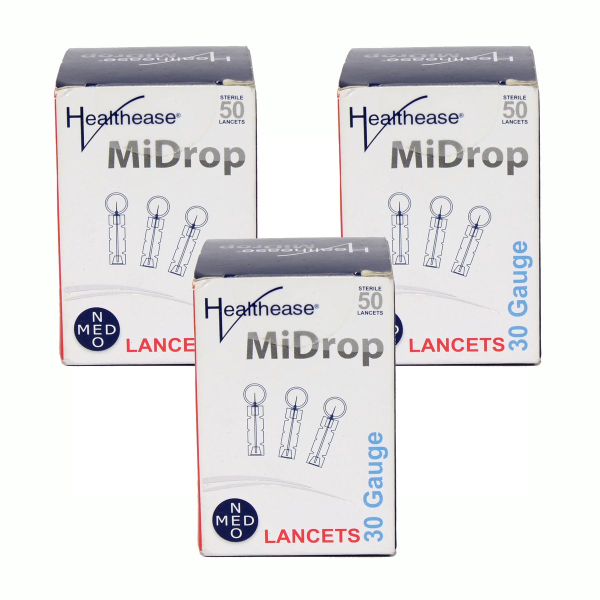 MiDrop Blood Lancets 30 Gauge Disposable Sterile Glucose Lancets 3