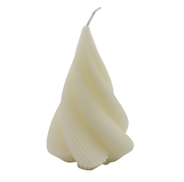Pyramid Scented Candle - White
