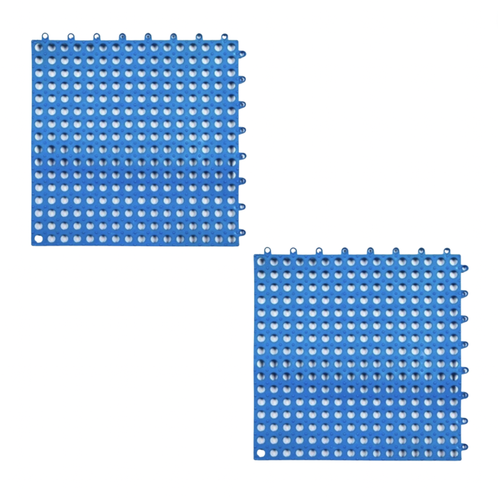 Pack of 2 Interlocking AntiSlip Shower Mat Tiles Shop Today. Get it