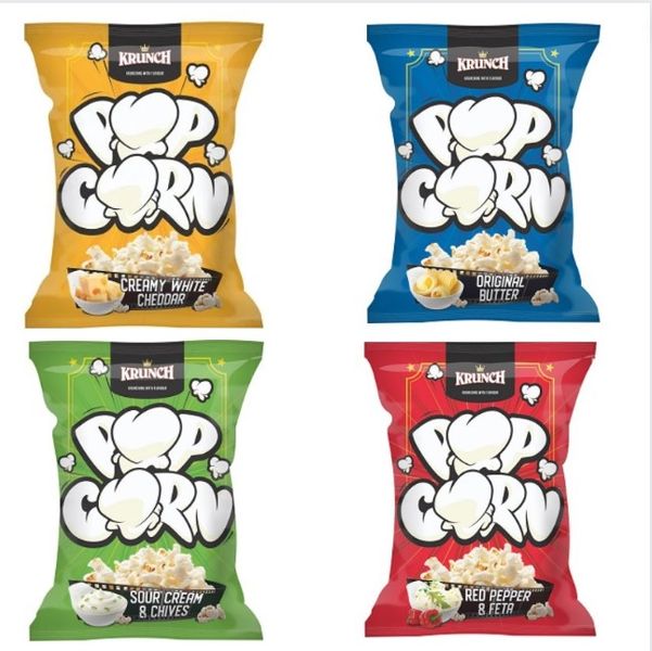 Krunch Popcorn Mixed Box 12X90g