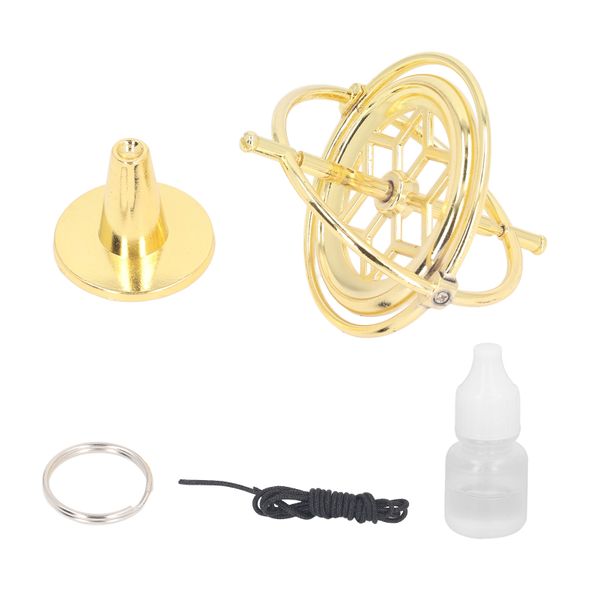 Metal Fingertip Gyroscope Reduce Anxiety Stress Relief Decompression Toy