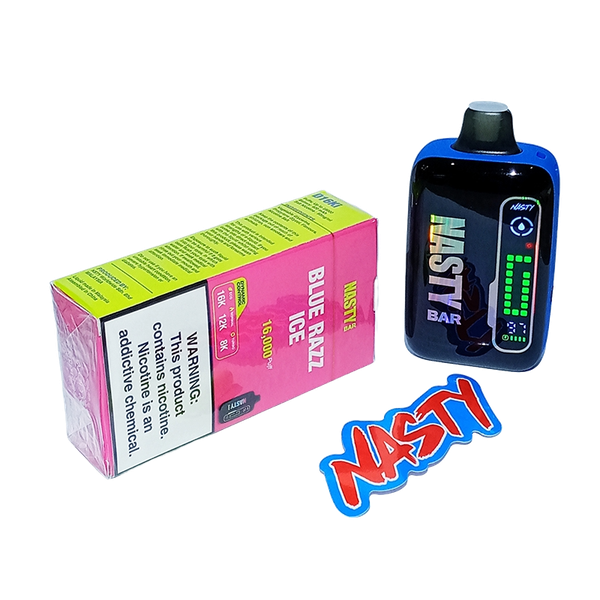 Nasty Bar 16000 Puffs Disposable Vape - Blue Razz Ice