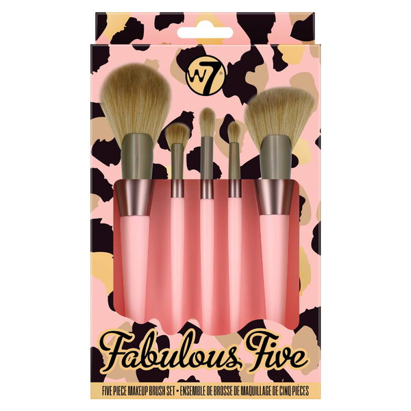W7 Fabulous Five Makeup Brush Set