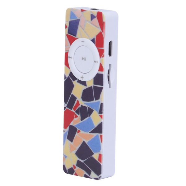 MP3 Player Build in Speaker Portable Music Supports Up to 64GB Type D