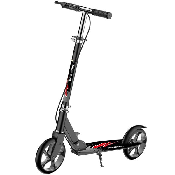 Scooter for Kids &amp; Adults Adjustable Adjustable Scooter for Adults 2 Wheels