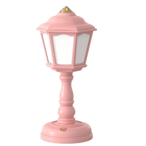 Retro Night Lamp Table Lamp USB Charge Touch Tone Three Color Temperature