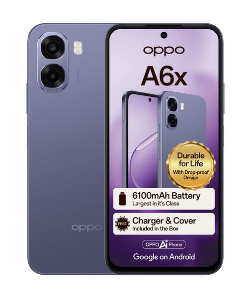 OPPO A6x 64GB LTE Dual Sim - Plum Purple