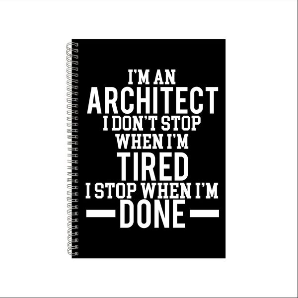 Architect Notebook Architecture Gift Idea A4 Notepad Pad 24