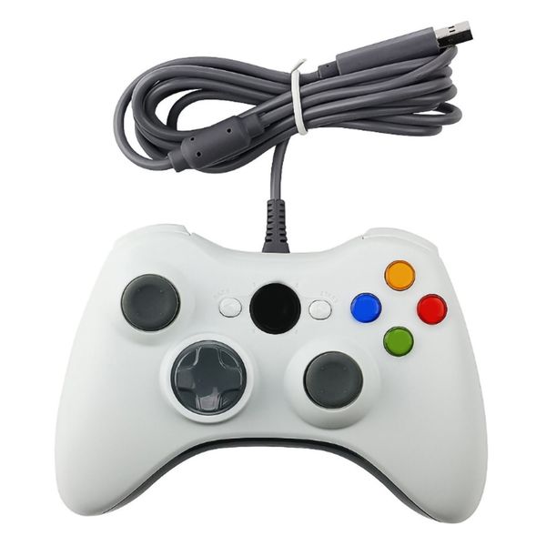 Wired Controller Compatible with Gaming (White)