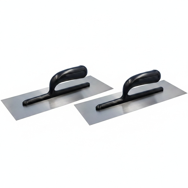 Kaufmann Stainless Steel Flooring Trowel 355 x 120 mm - 2 Pack