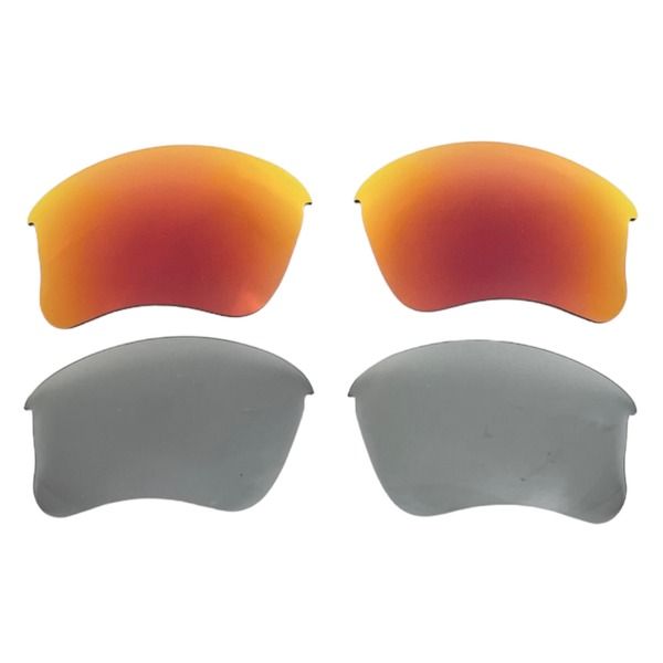 Polarized Replacement Lenses For Oakley Flak Jacket XLJ Sunglasses