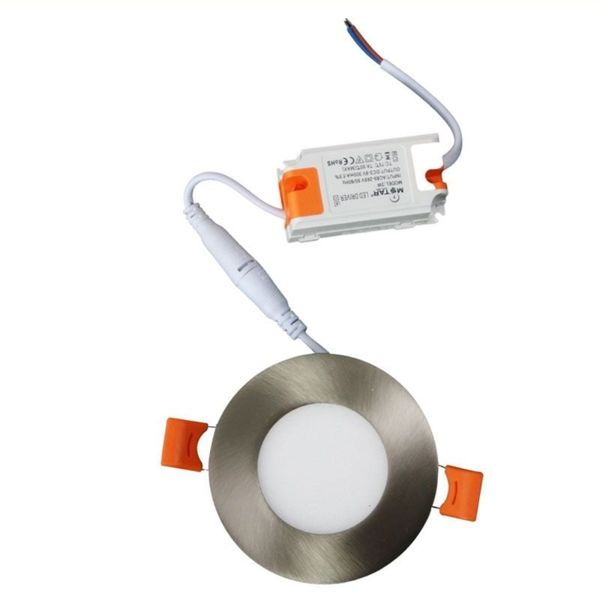 MSTAR - Slim Panel DownLight Silver 3W - ULMDLK00012