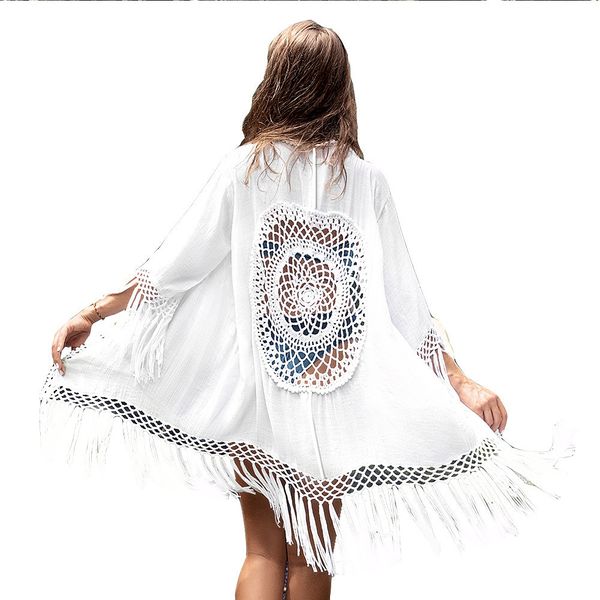 Bohemian Crochet Kimono