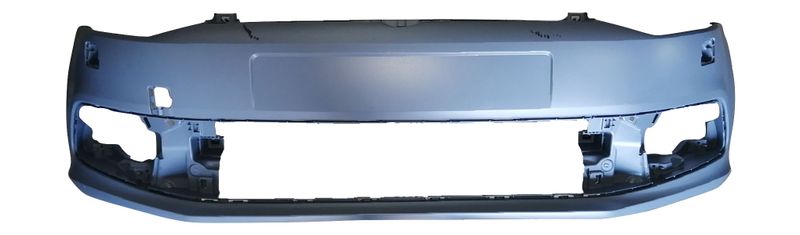 Vw Polo Front Bumper Hatchback With Washer Hole 2014-2017