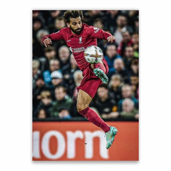 Mo Salah Ball Control Poster - A1