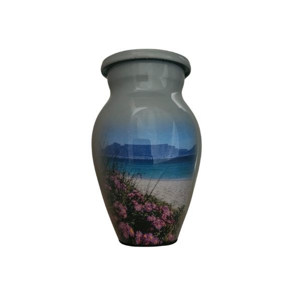 4 Pieces Table Mountain Aluminium Memorial Keepsake Cremation Urn For Ashes