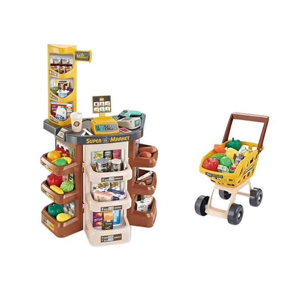 Kids Pretend Play Supermarket Set