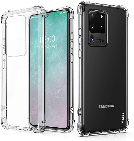 HQ Shockproof TPU Gel Cover Compatible with Samsung S20 Ultra