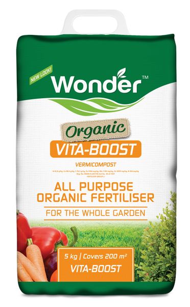 Wonder Organic Vita-Boost Vermicompost 5kg