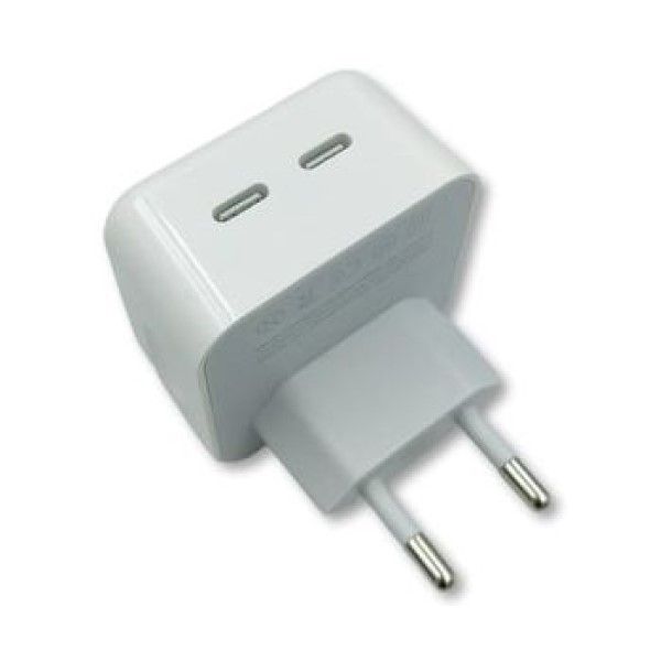 MXM 50W Dual Type-C Port EU Wall Adapter