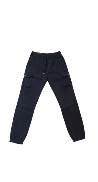 Men's Cargo Pants -Jogger Black\Navy Blue