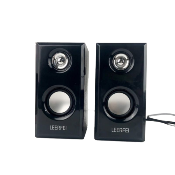 LeerFei YST-1014 Black Multimedia Wooden Speakers