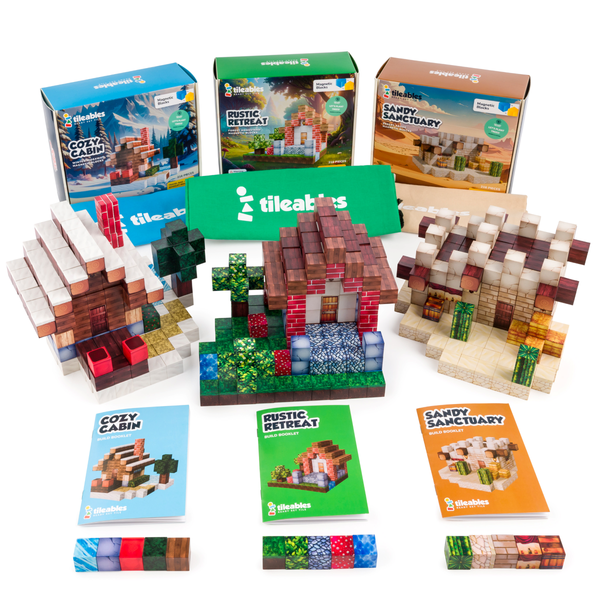 Tileables Explorer - 648 Magnetic Blocks Bundle - STEM Craft