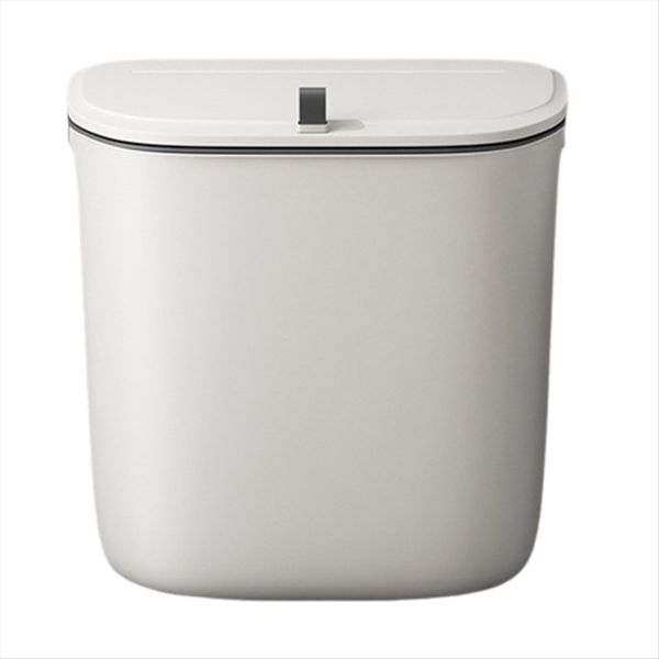 1 Pc Bathroom Can Wall Mounted Hanging Trash with Lid