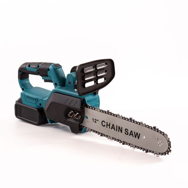 Rechargeable 12-Inch Electric Chainsaw - 88V Lithium Battery