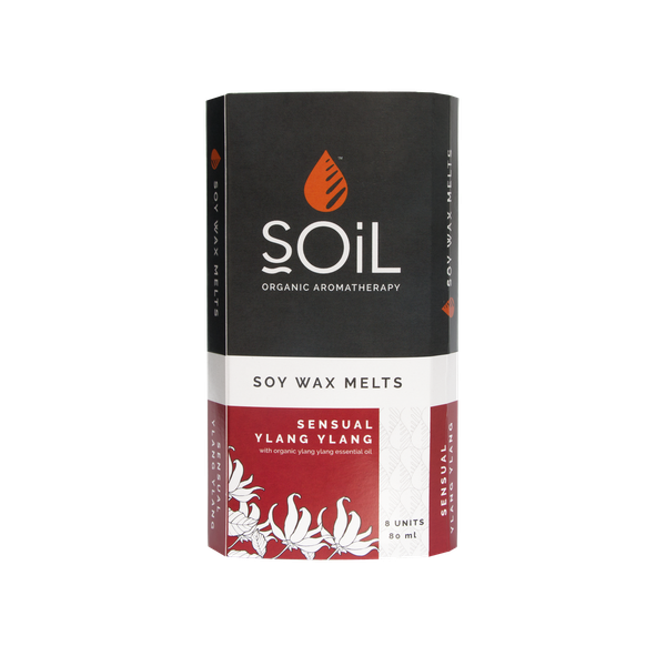 SOiL Organic Soy Wax Melts 8 pieces - Sensual Ylang Ylang