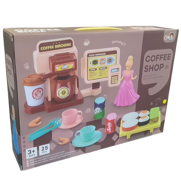 Pretend Play Coffee Shop Educational Toys For Children