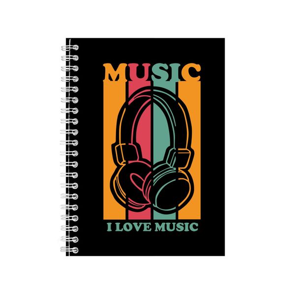 Music Notebook Gift Idea Writing Book Notepad Pad 43