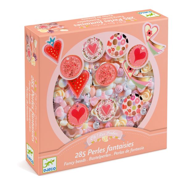 Djeco Fancy Beads - Hearts