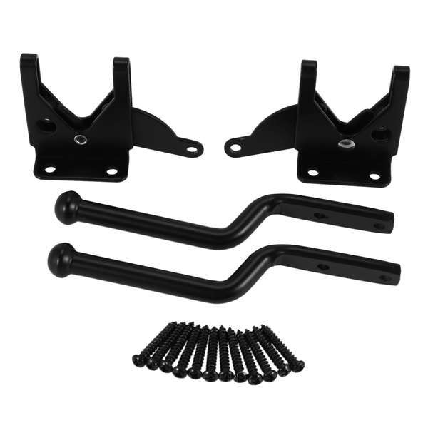 2Pcs Self Locking Gate Latch Automatic Heavy force Lever Fence Gate Lock