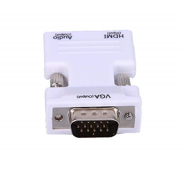 Incredible HDMI Female to VGA Male Converter With Audio Port