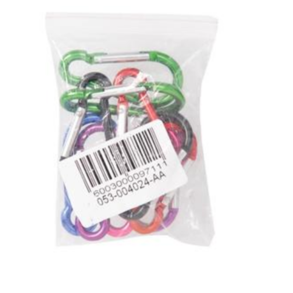 Aluminum Snap-Hook And Swivel (5 X 50mm) 2 Pack 0f 10