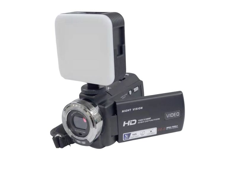 20MP Vlogging Video Digital Camcorder 16x Zoom With Fill Light