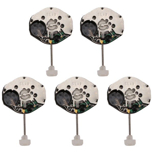 Quartz Watch Movement Replacement for Watchmaker Repairing Tool - 5 Pieces - SL68