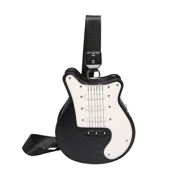 New Commuter Style Shoulder Bag - Guitar Shaped Fashion Accessory