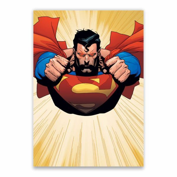 Superman Red Eyes Poster - A1
